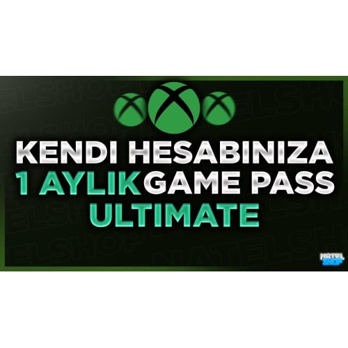  XBOX GAME PASS ULTİMATE AYLIK +GARANTİ+ONLİNE